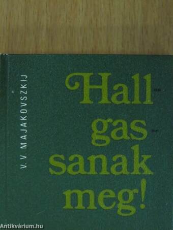 Hallgassanak meg! (minikönyv) (számozott)/Hallgassanak meg! (minikönyv) (számozott)