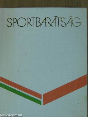 Sportbarátság (minikönyv) (számozott)/Sportbarátság (minikönyv) (számozott)/Sportbarátság (minikönyv) (számozott)