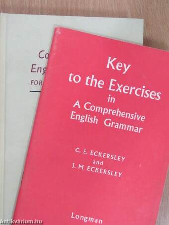 A Comprehensive English Grammar for foreign students/Key to the Exercises