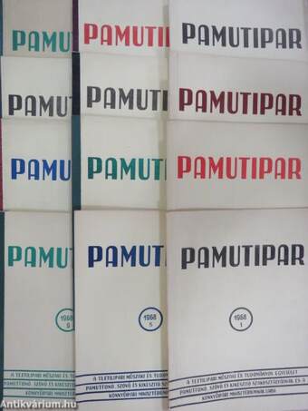 Pamutipar 1968/1-12.