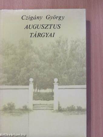 Augusztus tárgyai