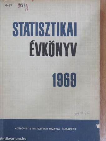 Statisztikai évkönyv 1969