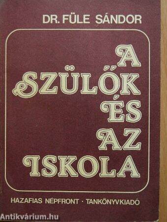 A szülők és az iskola