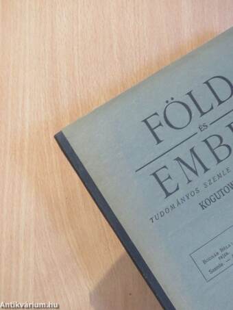 Föld és Ember 1928/4.