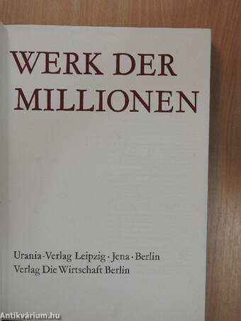 Werk der Millionen