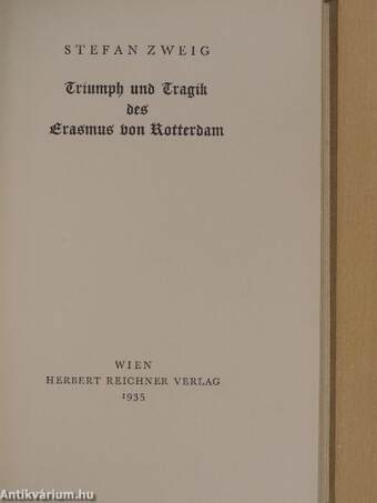 Triumph und Tragik des Erasmus von Rotterdam