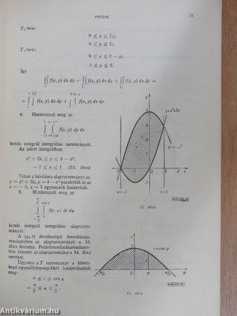 Műszaki matematikai gyakorlatok A. VII.