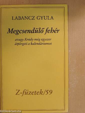 Megcsendülő fehér