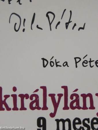 Lila királylány (dedikált példány)