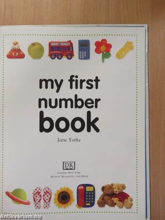 My first number book