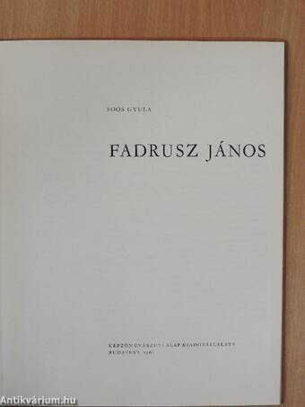 Fadrusz János