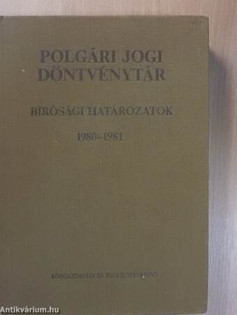 Polgári jogi döntvénytár IX.