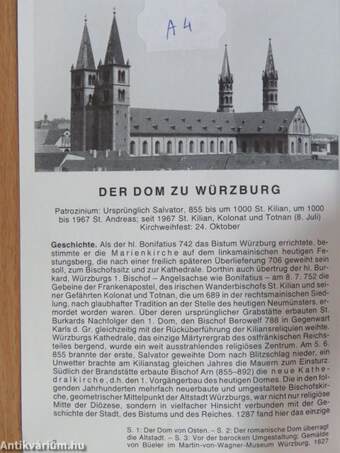 Der Dom zu Würzburg