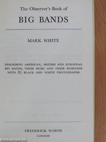 The Observer's Book of Big Bands