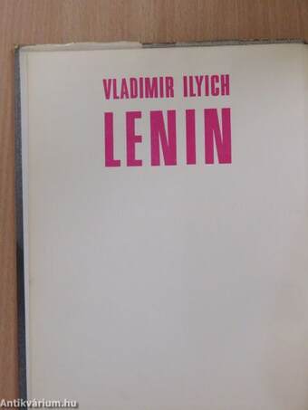 Vladimir Ilyich Lenin