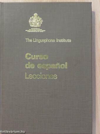 Curso de espanol - Lecciones/Ejercicios escritos/Manuel-Instructions, Notes explicatives, Vocabulaires - 4 kazettával