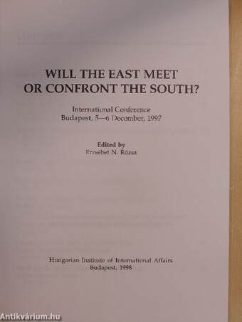 Will the east meet or confront the south?