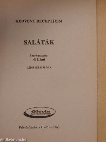 Kedvenc receptjeim - Saláták