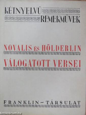 Novalis és Hölderlin válogatott költeményei
