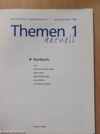 Themen aktuell 1 - Kursbuch