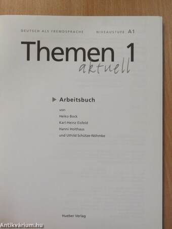 Themen aktuell 1 - Arbeitsbuch