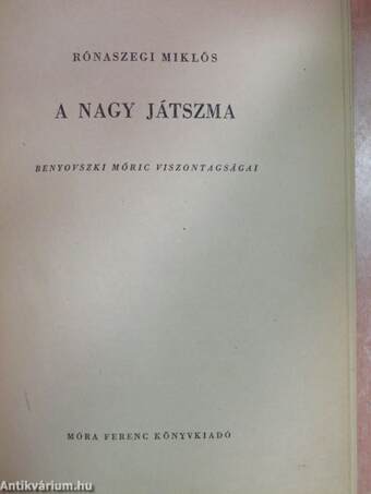 A nagy játszma 