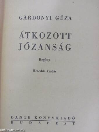 Átkozott józanság