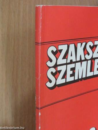 Szakszervezeti Szemle 1988/5.