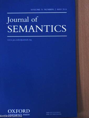 Journal of Semantics May 2014