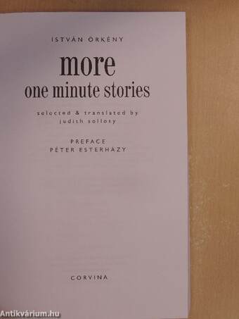 More One Minute Stories