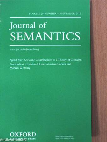 Journal of Semantics November 2012