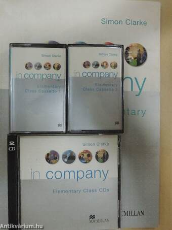 In company - Elementary - Student's Book/Teacher's Book - 2 CD-vel/2 kazettával