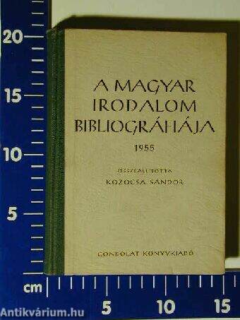 A magyar irodalom bibliográfiája 1955 