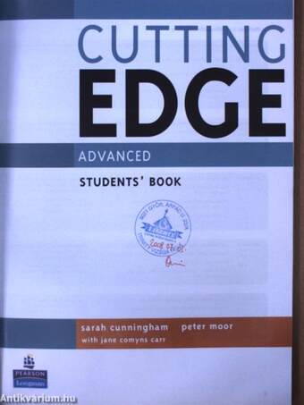 Cutting Edge - Advanced - Student's Book - 2 CD-vel