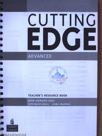 Cutting Edge - Advanced - Teacher's Resource Book - CD-vel