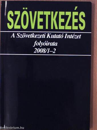 Szövetkezés 2008/1-2.