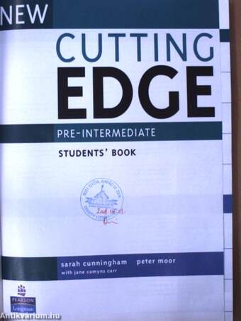 New Cutting Edge - Pre-Intermediate - Students' Book - 3 CD-vel