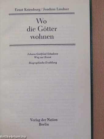 Wo die Götter wohnen