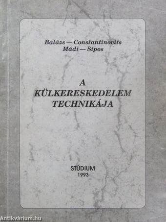 A külkereskedelem technikája