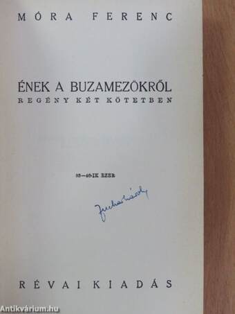 Ének a buzamezőkről I-II.