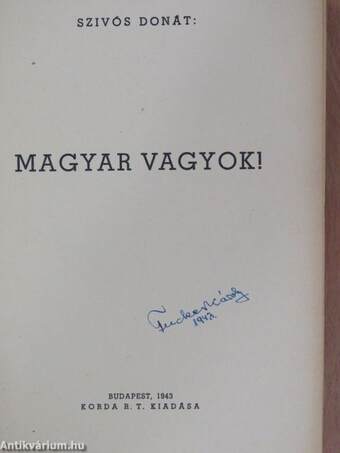 Magyar vagyok!