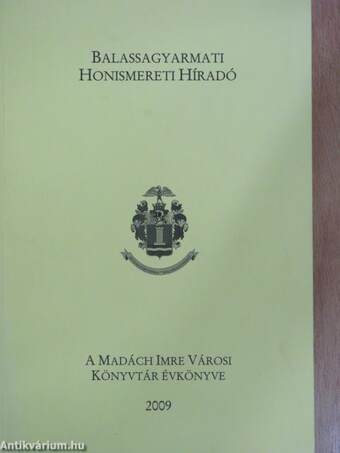 A Madách Imre városi könyvtár évkönyve 2009