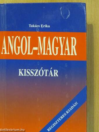 Angol-magyar kisszótár