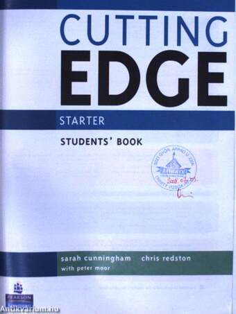 Cutting Edge - Starter - Students' Book - 2 CD-vel