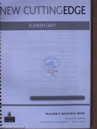 New Cutting Edge - Elementary - Teacher's Resource Book - CD-vel