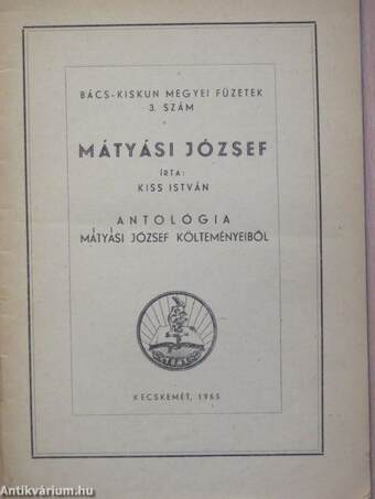 Mátyási József