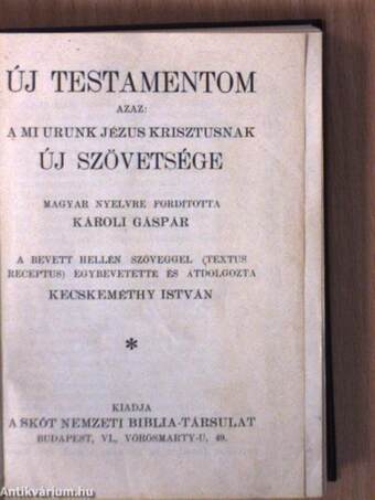 Új Testamentom