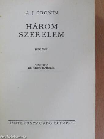 Három szerelem