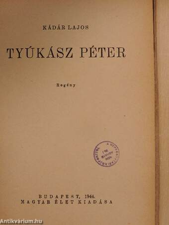 Tyúkász Péter