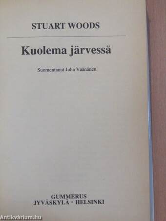 Kuolema järvessä